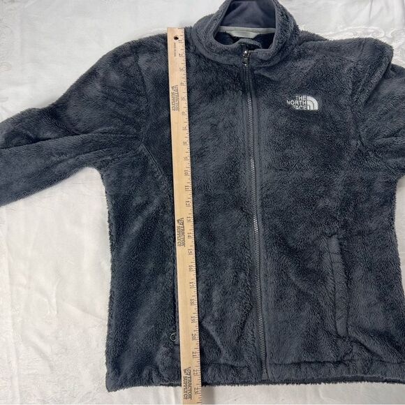 The North Face Osito Gray Zip Up Jacket Women’s Small Fleece AAHY Warm - Picture 8 of 12